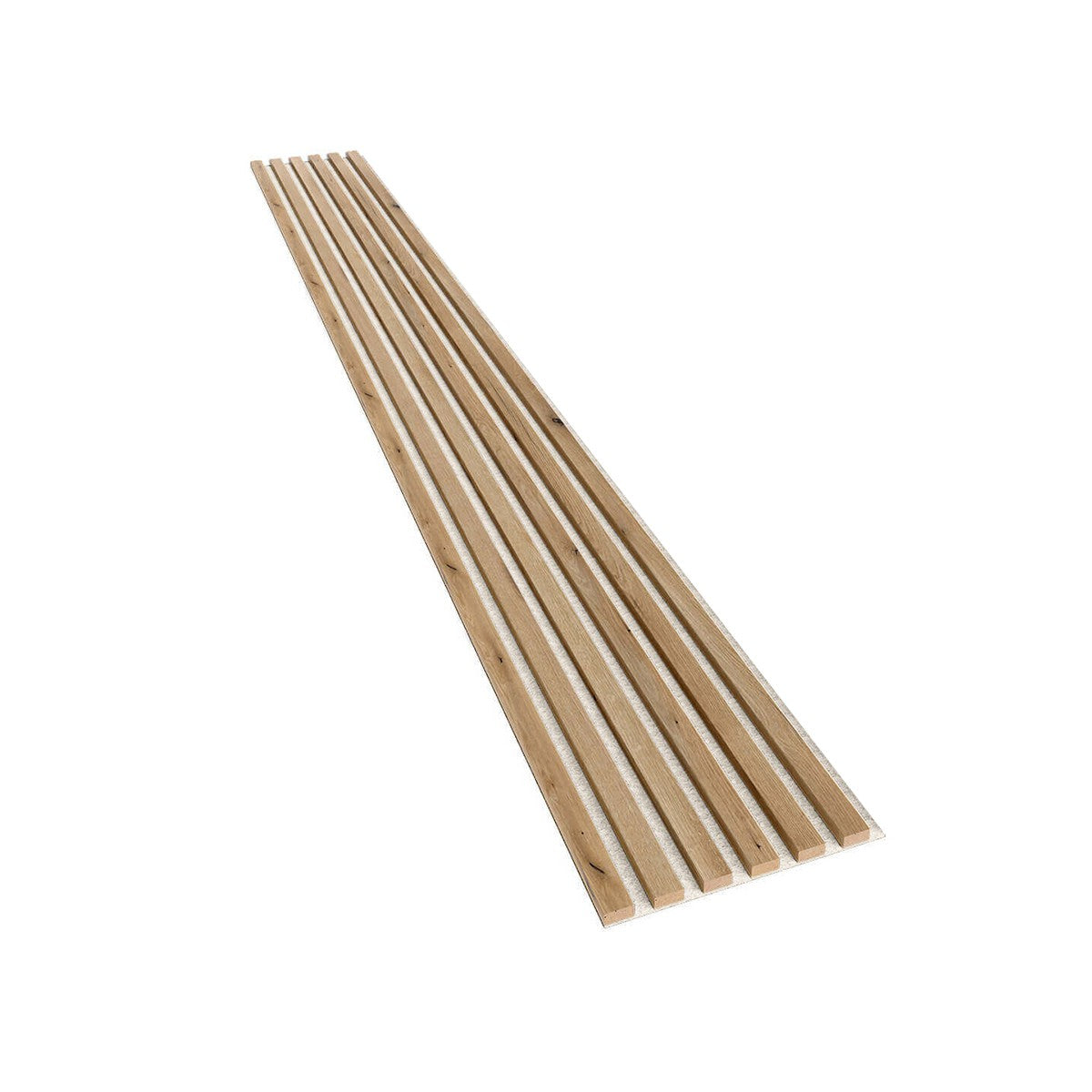Panneau acoustique design Chêne Classique & Feutrine Beige – Harmonie & Élégance | MURA