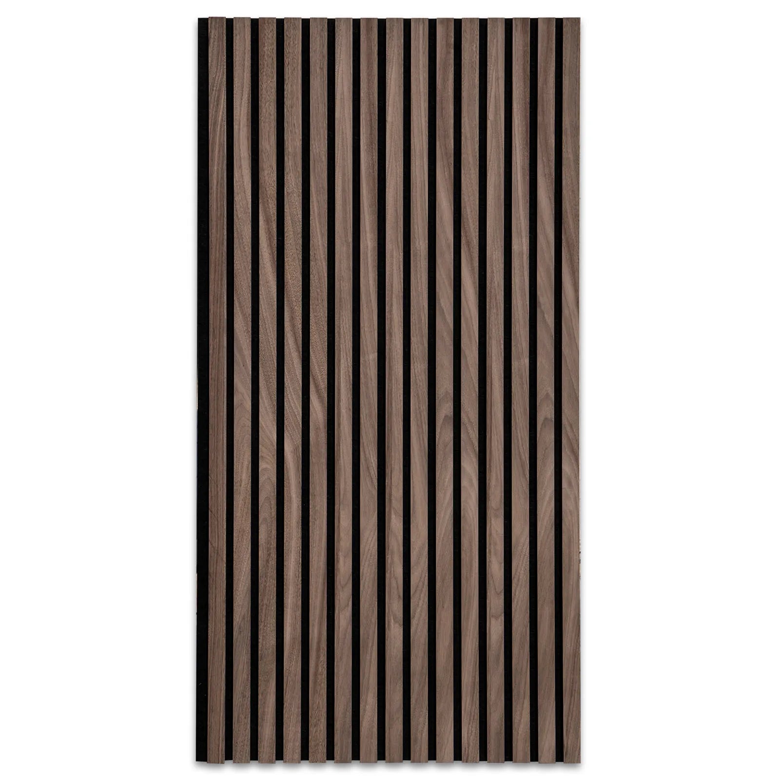 Panneau acoustique Noyer Noir & Feutre Noir – 118 x 60 cm