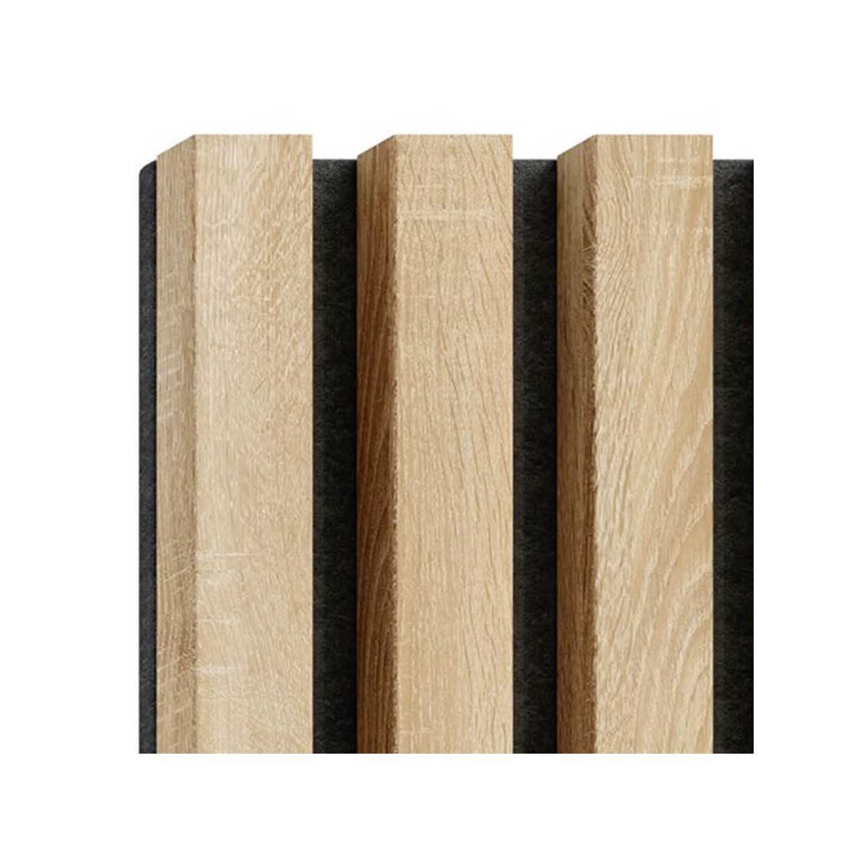 Échantillon Panneau acoustique design Chêne Classic & Feutre Noir